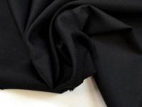 Ткань Ткань костюмная Лавсан Одноцветная Черная 240г/м2 153см производства Китай состав 40% хлопок 50% пэ 10% лавсан