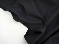 Ткань Ткань костюмная Гальяно Одноцветная Черная 180г/м2 150см производства Турция состав 74% полиэстер 21% вискоза 5% спандекс