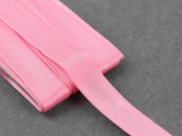 Ткань Косая бейка, 15 мм × 5,4 ± 0,2 м, цвет розовый производства Китай состав Полиэстер 100%