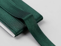 Ткань Косая бейка, 15 мм × 5,4 ± 0,2 м, цвет изумрудный производства Китай состав Полиэстер 100%