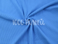 Ткань Кашкорсе  Бирюзово-голубой 320г/м2 шир. 120см производства Польша состав 95% хлопок 5% эластан 