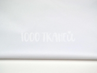 Ткань Одноцветная белая ТУР 125г/м2 шир. 240 см производства Турция состав Хлопок 100%
