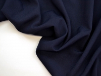 Ткань Ткань костюмная Гальяно Одноцветная №25 Синяя 180г/м2 150см производства Турция состав 74% полиэстер 21% вискоза 5% спандекс