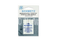 Ткань Иглы стрейч двойные Schmetz 130/705H-S ZWI № 75/2.5, уп.1 игла производства Германия состав 