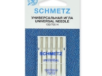 Ткань Иглы стандартные Schmetz 130/705H № 70, уп.5 игл производства Германия состав 