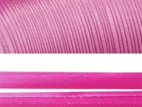 Ткань Косая бейка атласная, 15 мм,  Розовый F141 производства Китай состав Полиэстер 100%