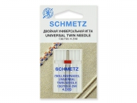 Ткань Игла  двойная универсальная  Schmetz 130/705H ZWI № 80/4,0, уп.1 игла производства Германия состав 