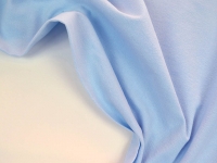 Ткань Одноцветная Нежно-голубой с эффектом крэш 140г/м2 шир. 140см производства Китай состав 100% Хлопок