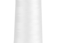 Ткань Нитки 40/2 5000 ярд. цв..белый 100% п/э MAX производства Китай состав Полиэстер 100%