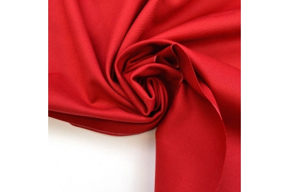 Ткань костюмная Лавсан Одноцветная Красный дракон 240г/м2 153см