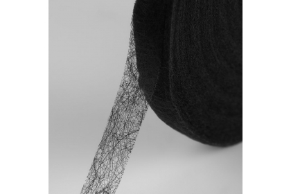 Паутинка клеевая, 10 мм,, цвет чёрный