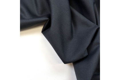 Ткань костюмная Лавсан Одноцветная Серый графит 240г/м2 153см