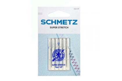 Иглы Супер стрейч Schmetz 130/705 HA x 1 SP № 65 уп.5 игл