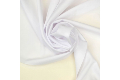 Ткань плательная Ниагара Софт Одноцветная Белый 100г/м2 148см