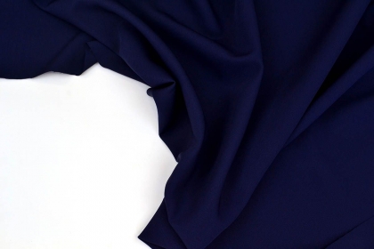 Ткань костюмная Барби Одноцветная Синий 200г/м2 150см