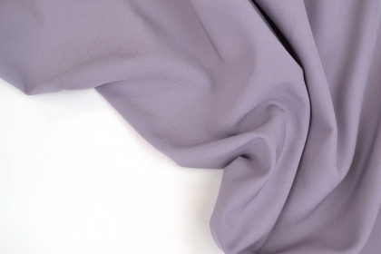 Ткань костюмная Барби Одноцветная Лиловый серый 200г/м2 150см