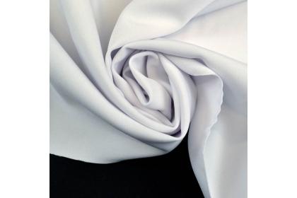 Ткань костюмная Барби Одноцветная цв. Белый 200г/м2 150см