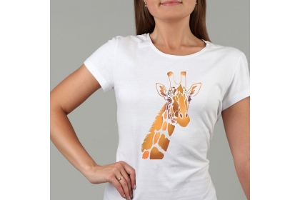Термотрансфер-хамелеон «Жираф», 13,6 × 20 см