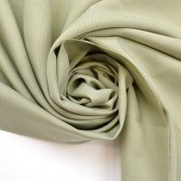 Ткань Ткань костюмная Гальяно Одноцветная Оливковый №38  200г/м2 150см производства Китай состав 74% полиэстер 21% вискоза 5% спандекс