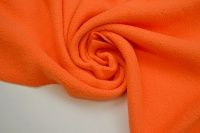 Ткань Флис 2-х сторонний Оранжевый 100% ПЭ  антипиллинг F157 190 г/м2 шир. 150см производства Китай состав Полиэстер 100%