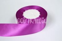 Ткань Лента атласная Фиолетовая 38мм 0007 производства Польша состав Полиэстер 100%
