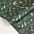 Ткань Желуди стрекозы и листики на зеленом КИТ 125г/м2 шир. 160см производства Китай состав 100% Хлопок